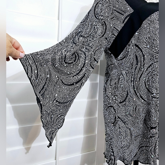 DRESSBARN SEQUINS BLOUSE/TOP - Picture 8 of 15